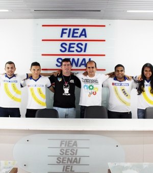 Estudantes das escolas Sesi/Senai embarcam para Olimpíada Brasileira de Robótica