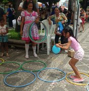 Prefeitura promove ações alusivas ao Dia das Crianças em praça de Arapiraca