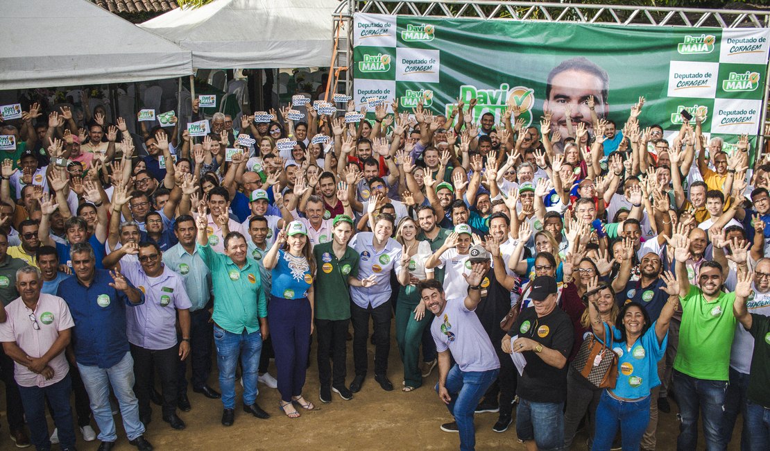 Davi Maia lança pré-candidatura a deputado estadual em reunião com lideranças de toda Alagoas