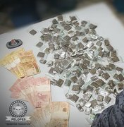 Jovem de 21 anos é preso por tráfico de drogas no bairro Brasiliana