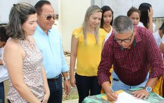 Ordem de serviço de reforma e ampliação de escola é assinada em São Luís do Quitunde