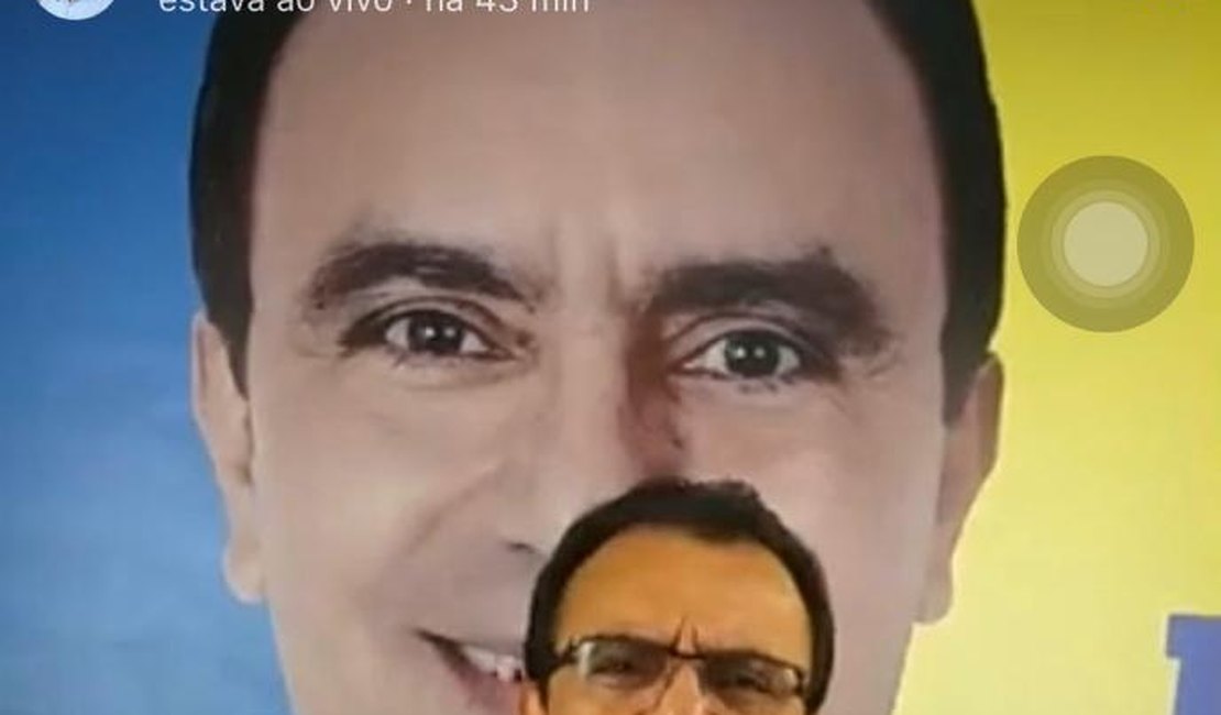 Comunicador é xingado em live de pré-candidato a prefeito de Santana do Ipanema