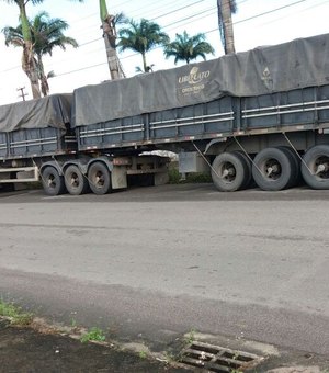 PRF autua carreta com mais de 60 toneladas de excesso de carga na BR-101