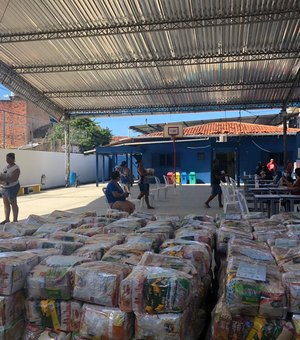 Prefeitura de Maceió conclui distribuição de kits de merenda escolar