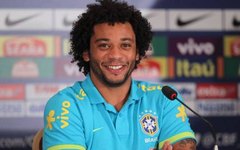 Marcelo, lateral-esquerdo da seleção brasileira, sofreu lesão muscular