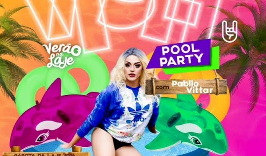 Pixel apresenta neste domingo edição da ?VISH Verão na Laje? ao ar livre com Pabllo Vittar