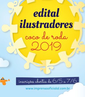 Imprensa Oficial Graciliano Ramos seleciona ilustradores para a Coleção Coco de Roda 2019