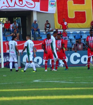 No Estádio Rei Pelé, CRB fica apenas no empate com o Guarani-SP em 1x1