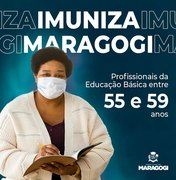 Maragogi inicia vacinação para profissionais da Educação Básica