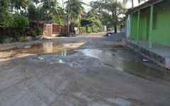 Ruas ficam alagadas em Barra Grande por causa do problema