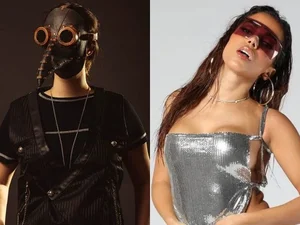 Cantora se apresenta mascarada e recusa “vender o corpo como Anitta”