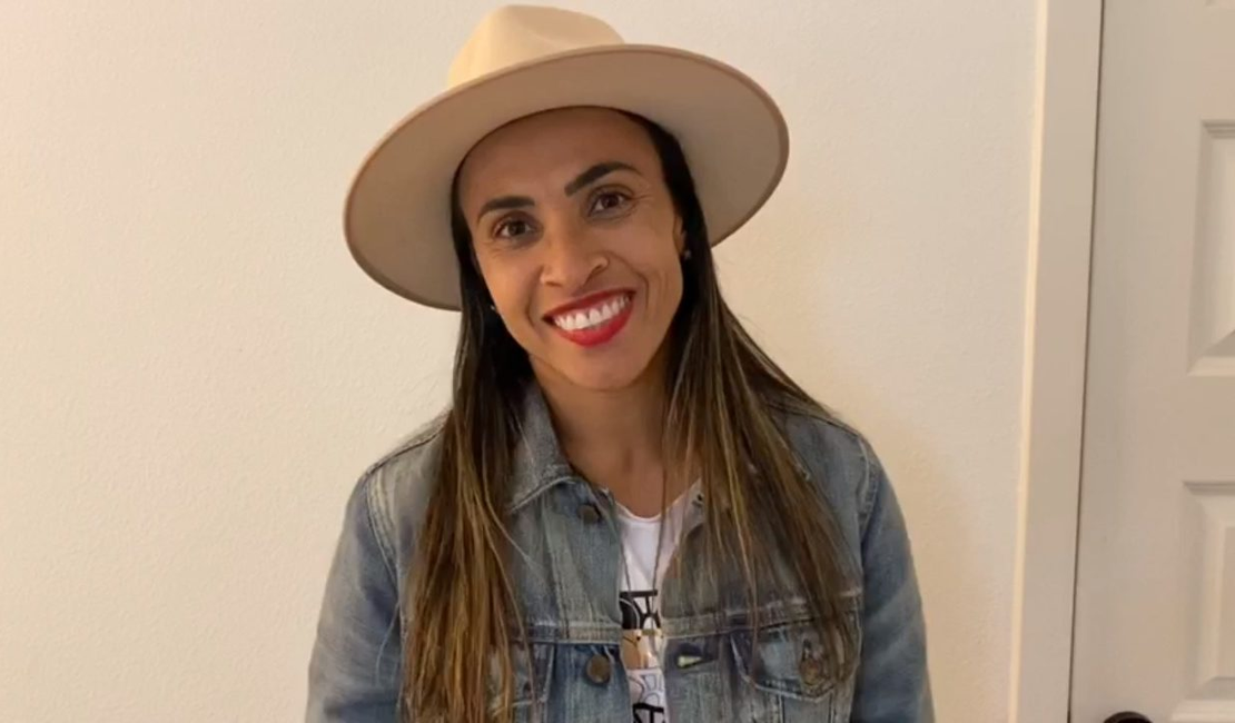 Jogadora Marta será homenageada com a Comenda Graciliano Ramos