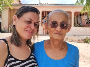 Após reportagem do 7Segundos, mãe reencontra filha depois de 45 anos separadas