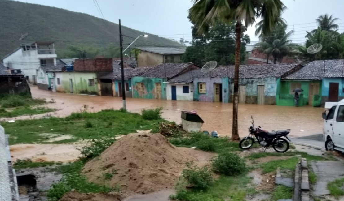 Semarh alerta para chuvas de intensidade moderada a forte no Litoral e Zona da Mata de Alagoas