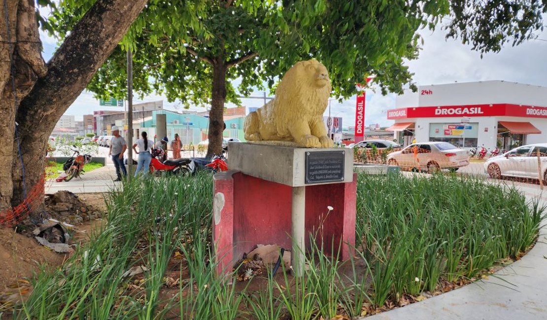 Prefeitura de Arapiraca investe em paisagismo e espaço de lazer na revitalização da Praça Lions