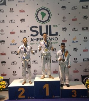 Alagoano é vice-campeão sul americano de jiu-jitsu