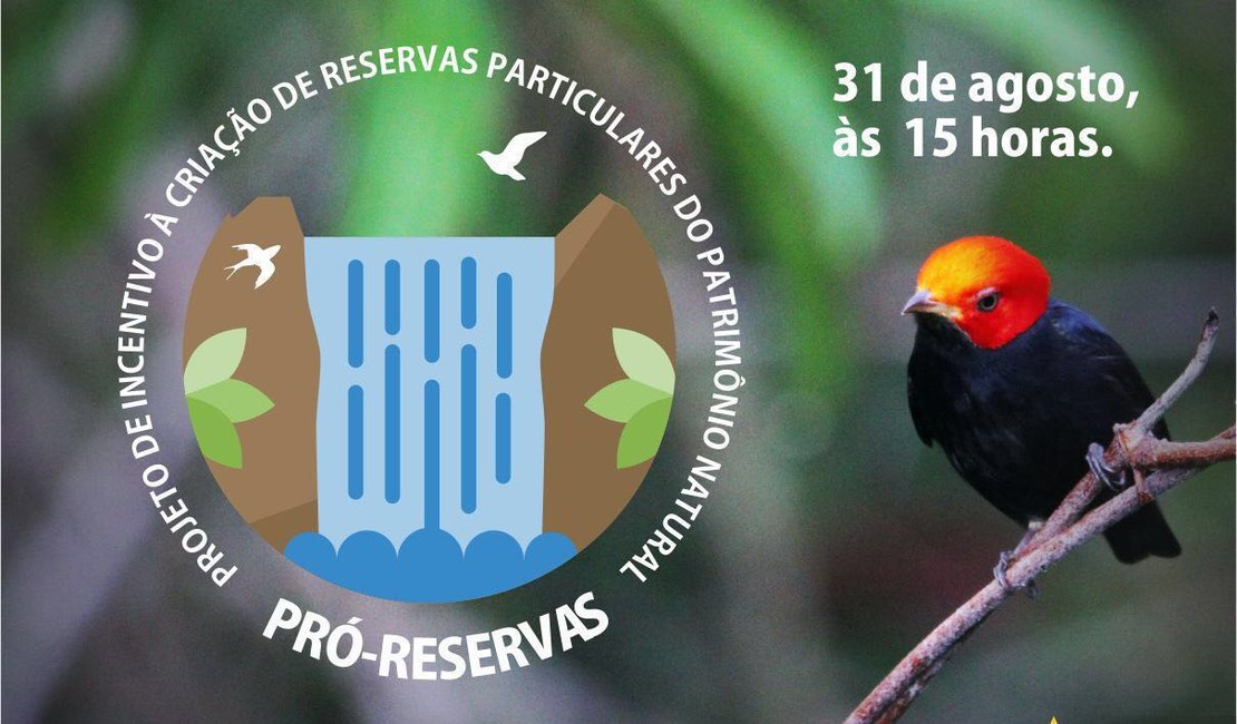 MPE lança projeto de incentivo à criação de reservas particulares do patrimônio natural, em Maceió