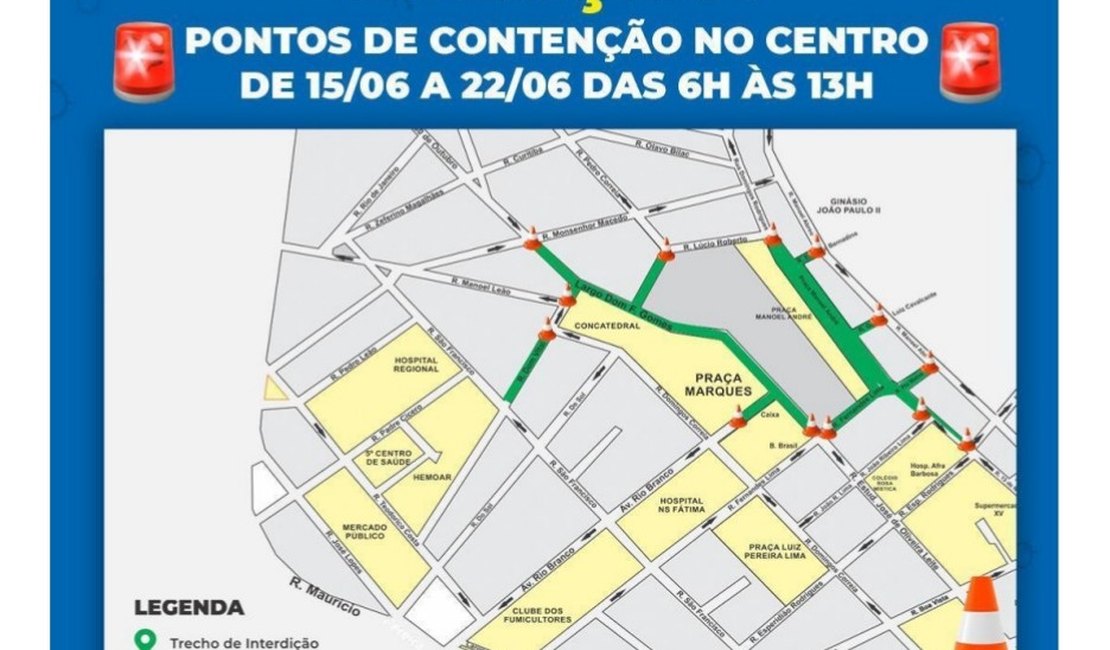 Cerco da prefeitura contra funcionamento irregular de lojas se fecha em Arapiraca
