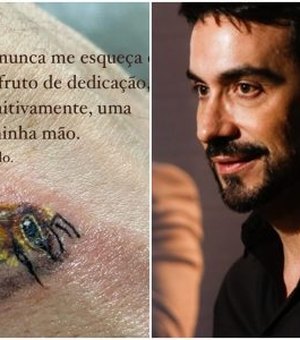 Tatuador conta detalhes sobre a tatuagem que fez no padre Fábio de Melo