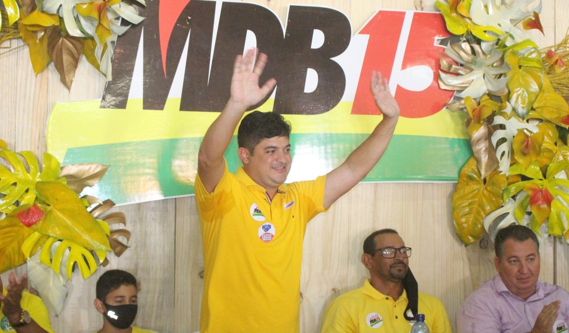 MDB confirma David Pedrosa para disputar reeleição em Porto Calvo