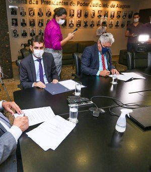 TJAL assina contrato para construção do novo Fórum da Comarca de São Luís do Quitunde