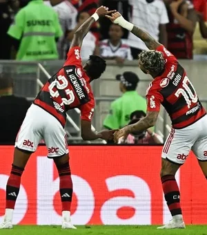 Dupla Bruno Henrique e Gabigol garante o triunfo por 1 a 0 do Rubro-Negro no Maracanã
