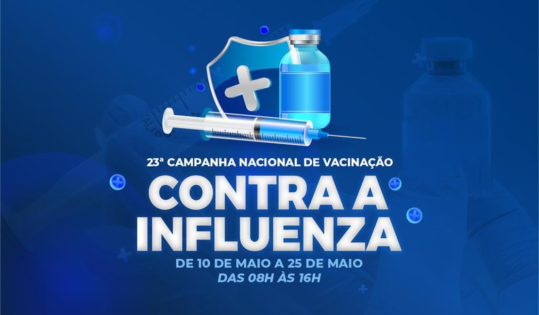 Secretaria de Saúde de Porto Calvo inicia campanha contra Influenza