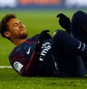 PSG confirma fissura no dedo do pé e Neymar e não deve jogar contra o Real Madrid