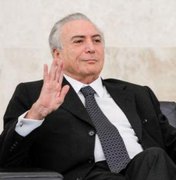 Palácio do Planalto confirma vinda de Temer a Alagoas nesta quarta-feira (20)