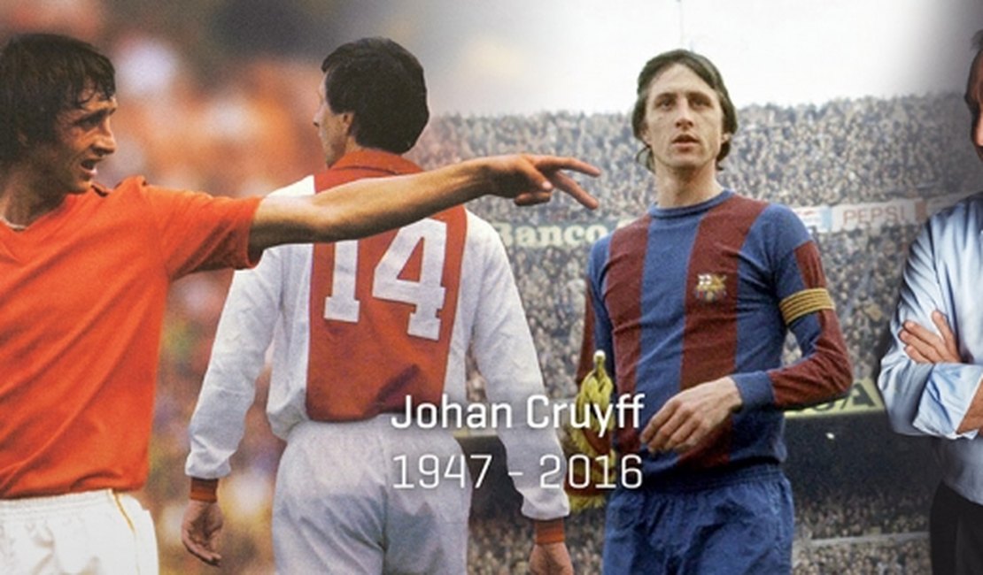 Johan Cruyff morre aos 68 anos após luta contra câncer