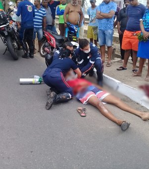 Homem bate a cabeça em trilho de trem e morre durante colisão em Arapiraca