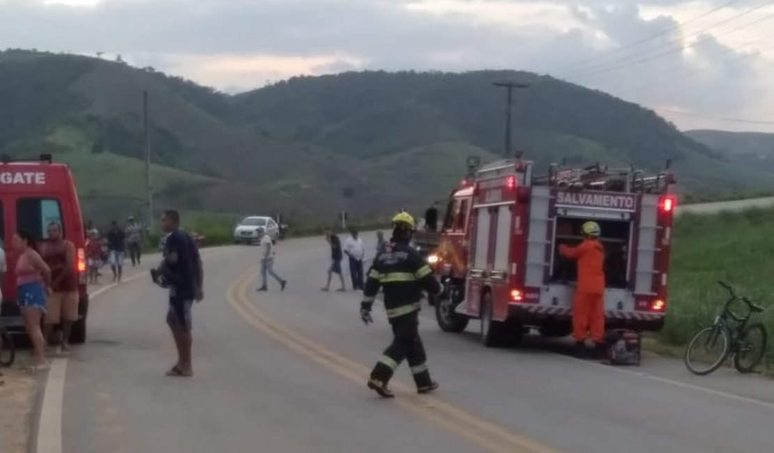 Chuveiro elétrico causa incêndio em residência no Centro de União dos Palmares