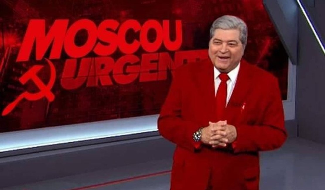Datena reclama do preço do arroz no 'Brasil Urgente' e é chamado de comunista