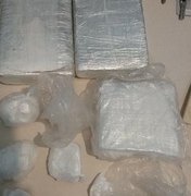 Policia apreende mais de 3 quilos de cocaína no bairro do Feitosa