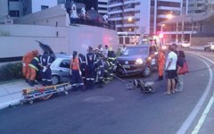 Embriagado, motorista da Secretaria de Saúde dirige na contramão e provoca acidente na capital