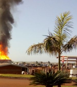 Incêndio atinge tanque de etanol no interior de São Paulo