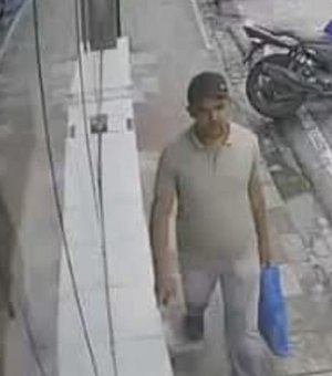 Homem aplica golpe e subtrai R$3 mil em mercadorias em uma loja do centro de Arapiraca