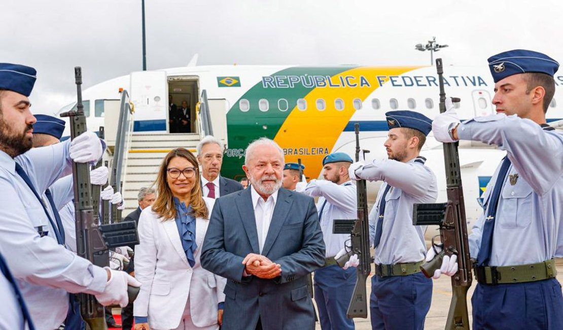 Presidente Lula desembarca em Portugal para visita oficial