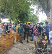 Polícia resgata pássaros silvestres em feiras livres de Maceió