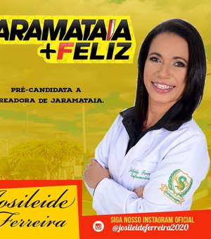 Enfermeira Josileide Ferreira é pré-candidata a vereadora em Jaramataia