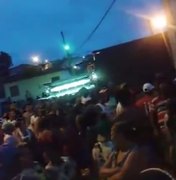 [Vídeo] Entrega de peixe é cancelada por causa de tumulto em Rio Largo 