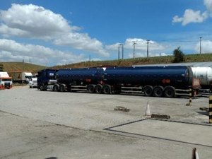 Sefaz apreende 160 mil litros de álcool com destino irregular a postos