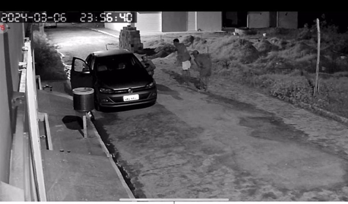 Bandidos tentam matar homem na frente filha em Porto Calvo