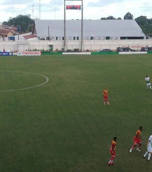 Na estreia da Série D, Coruripe perde para Juazeirense no estádio Gerson Amaral