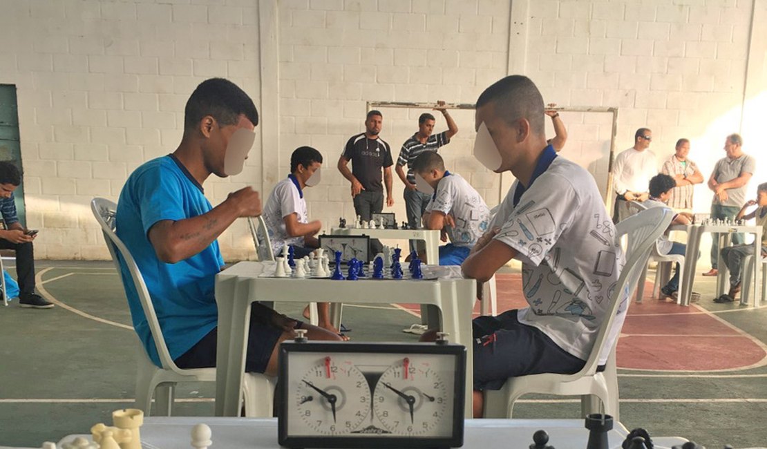 Socioeducando alagoano é ouro no xadrez e se classifica para participar da Copa Brasil