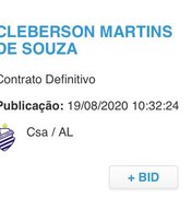 Cléberson tem nome publicado no BID e pode reforçar o CSA contra a Ponte Preta