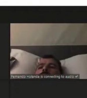 Vereador por Maceió participa de sessão virtual deitado