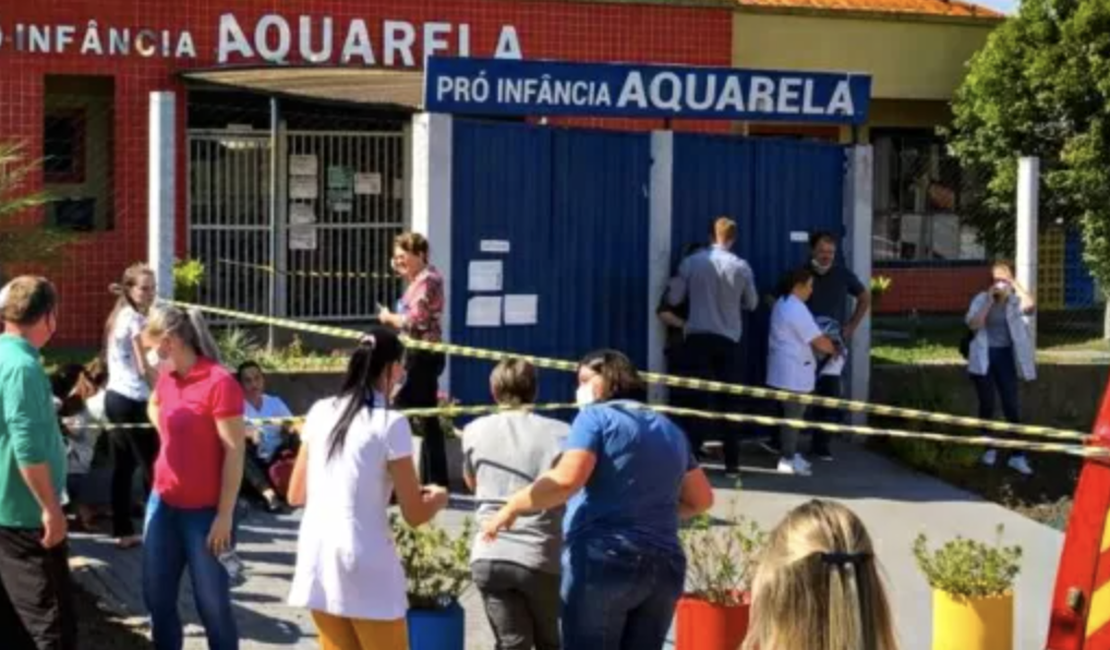 Jovem invade creche e mata crianças e funcionárias em Santa Catarina