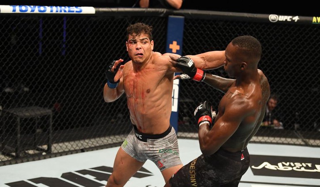 Agente de Paulo Borrachinha detona atitude de Israel Adesanya após vitória: 'Coisa de vagabundo'