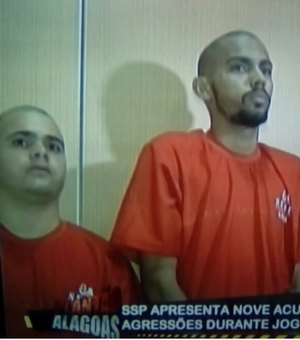 SSP apresenta outros nove suspeitos em atos de agressão na final do Alagoano